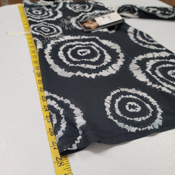 Jane Ashley Psychedelic Ribbed Artsy Top Size 1X Y2K Phoebe Jeweled Long Sleeve - Picture 8 of 10